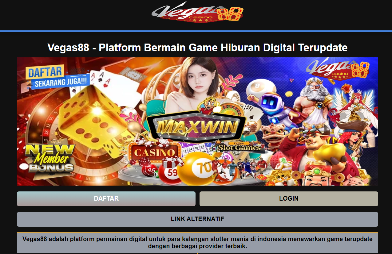 link alternatif login vegas88